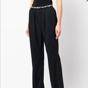 Alexander Wang
logo waistband trousers, Size S